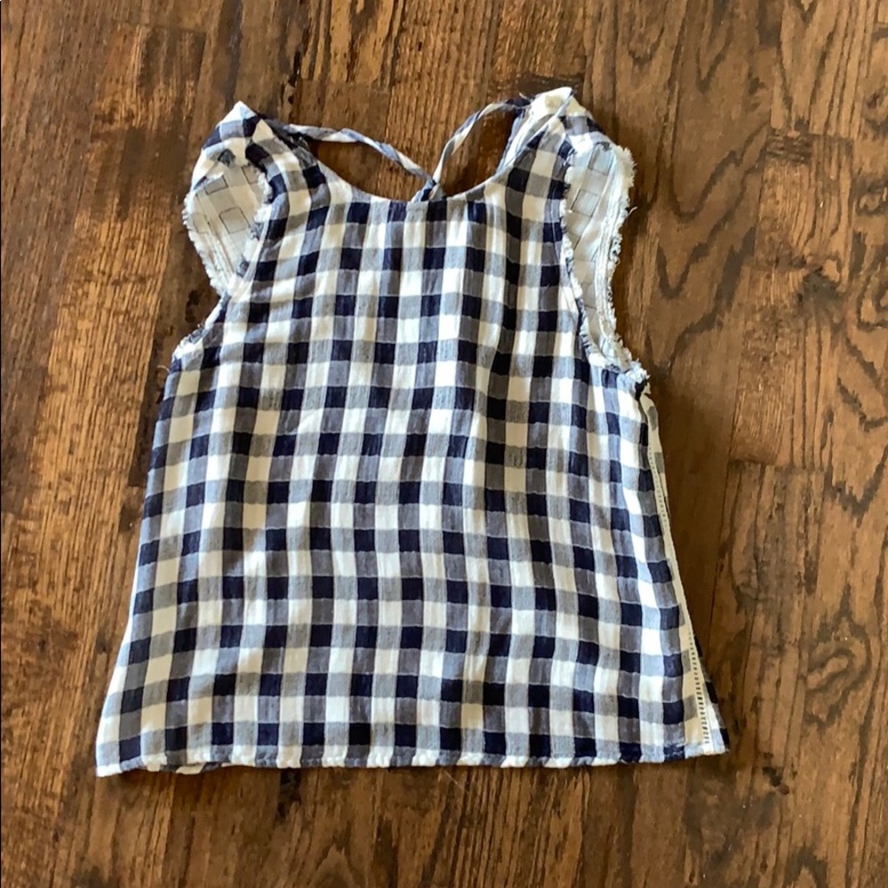 Bella Dahl Gingham Tank Top